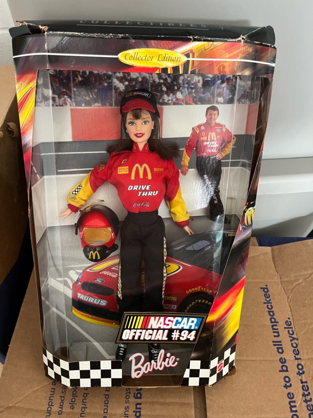 Barbie Collectibles Black & Silver Collector Box Panel